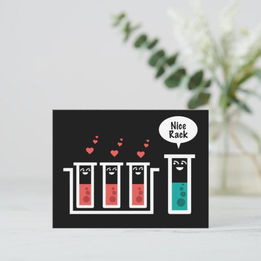 Nice Rack Postkarte (Stehend Vorderseite)