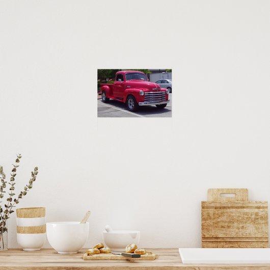 NICE RED POSTER (Küche)