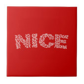 Nice Rice Fliese (Vorderseite)