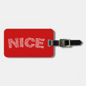 Nice Rice Gepäckanhänger (Vorderseite horizontal)