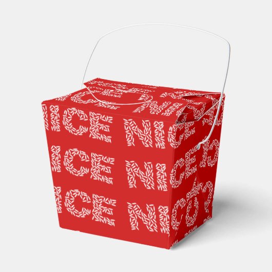 Nice Rice Geschenkschachtel (Vorderseite)