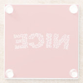 Nice Rice Glasuntersetzer (Rückseite)