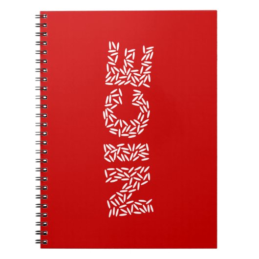 Nice Rice Notizblock (Vorderseite)