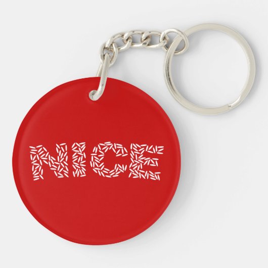 Nice Rice Schlüsselanhänger (Rückseite)