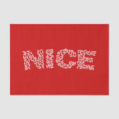 Nice Rice Seidenpapier (Vorderseite)