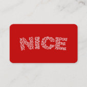 Nice Rice Visitenkarte (Vorderseite)