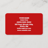 Nice Rice Visitenkarte (Rückseite)