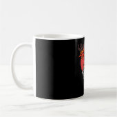 Nice Samurai Retro - Samurai Holding Katana Kaffeetasse (Links)