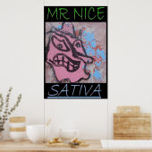 NICE SATIVA POSTER (Küche)
