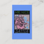 NICE SATIVA VISITENKARTE (Rückseite)