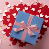 Nice Sky - Blue Wrapping Paper Roll Geschenkpapier