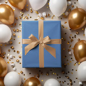 Nice Sky - Blue Wrapping Paper Roll Geschenkpapier