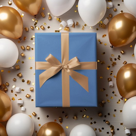 Nice Sky - Blue Wrapping Paper Roll Geschenkpapier