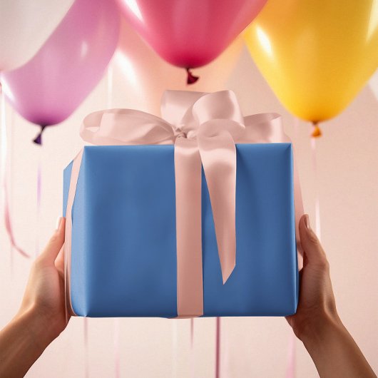 Nice Sky - Blue Wrapping Paper Roll Geschenkpapier