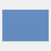 Nice Sky - Blue Wrapping Paper Sheets Geschenkpapier Set (Vorderseite)