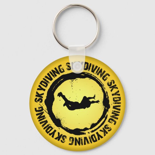 Nice Skydiving Siegel Schlüsselanhänger (Vorderseite)