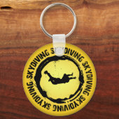 Nice Skydiving Siegel Schlüsselanhänger (Vorderseite)