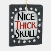 Nice Thick Skull Ornament (Rechts)