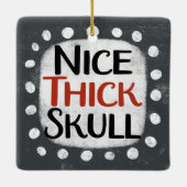 Nice Thick Skull Ornament (Rückseite)