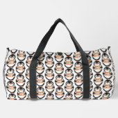 Nice to meet with me - Penguin Sign Duffle Bag (Rückseite)