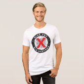 Nice Try Big Brother Anti Digital ID Tri-Blend Shirt (Vorderseite voll)