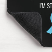 Nice Try Cancer Prostate Cancer Awareness Mousepad (Ecke)
