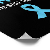 Nice Try Cancer Prostate Cancer Awareness Poster (Ecke)
