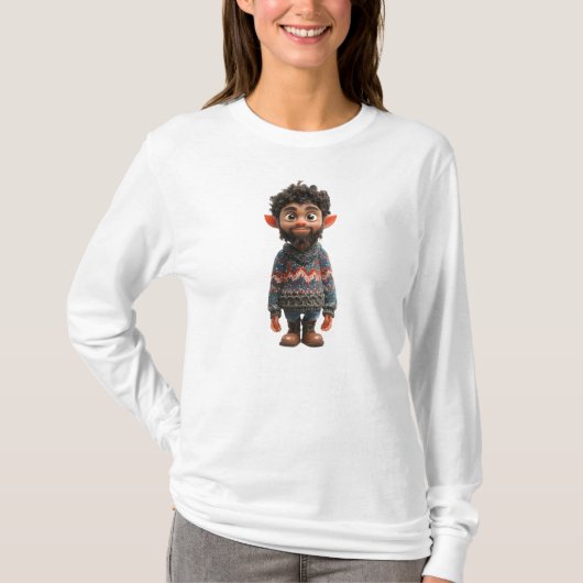 Nice Typ Weihnachten Elf Frauen T-Shirt (Vorderseite)