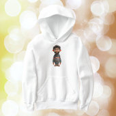 Nice Typ Weihnachts-Elf-Junge Hoodie