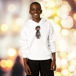 Nice Typ Weihnachts-Elf-Junge Hoodie