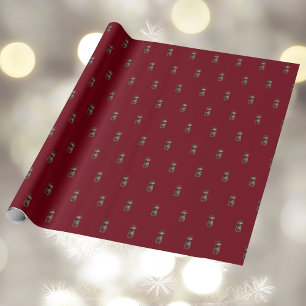 Nice Typ Weihnachts-Elf Wrapping Paper Geschenkpapier