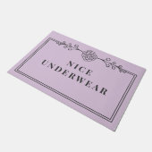 Nice Underwear Doormat Fußmatte (Schrägansicht)
