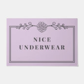 Nice Underwear Doormat Fußmatte (Vorderseite)