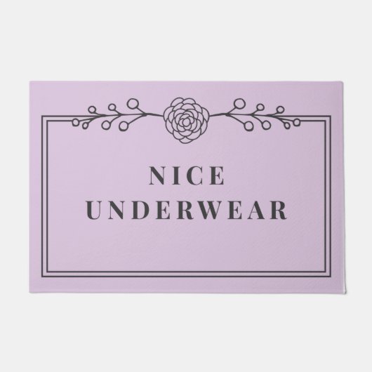 Nice Underwear Doormat Fußmatte (Vorderseite)
