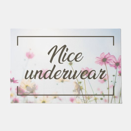 Nice Underwear Fußmatte (Vorderseite)
