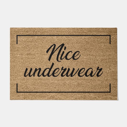 Nice Underwear Fußmatte (Vorderseite)