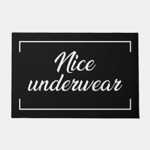 Nice Underwear Fußmatte