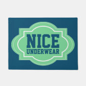 Nice Underwear Modern Cool Funny Fußmatte (Vorderseite)
