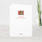 Nice Vibe Donkey Happy Birthday Karte (Rückseite)