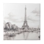 Nice Vintag Paris Frankreich Fliese (Vorderseite)