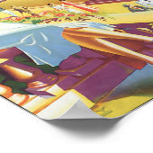 Nice Vintage Travel Poster (Ecke)