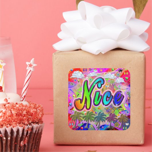 Nice Vista Express Sticker (Party)