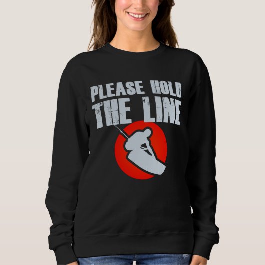 Nice wakeboard wakeboarding wake board freestyle sweatshirt (Vorderseite)