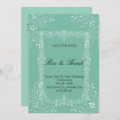 Nice Wedding Card Einladung (Vorne/Hinten)