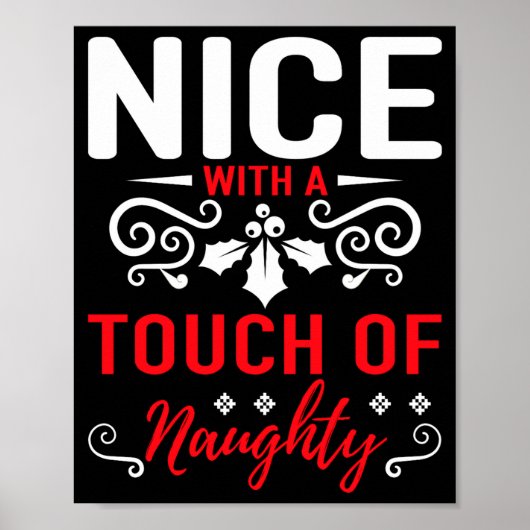 Nice With A Touch Of Naughty Poster (Vorne)