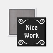 Nice Work Magnet MM15 (Vorderseite/Rückseite)