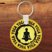 Nice Yoga Siegel Schlüsselanhänger (Vorderseite)