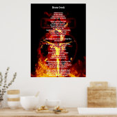 NICENE CREED CATHOLIC CRUCIFIXION HOLITY TRINITY POSTER (Küche)
