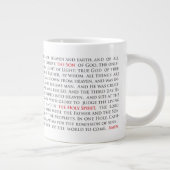 Nicene Creed Jumbo Tasse 20oz (Rechts)