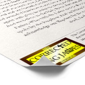 Nicene Creed Poster (Ecke)